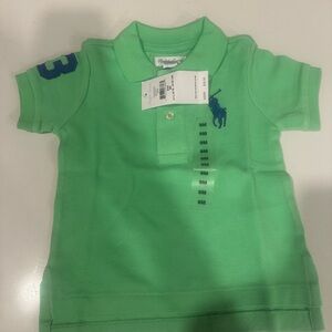 Ralph Lauren Kids Mint Polo Shirt